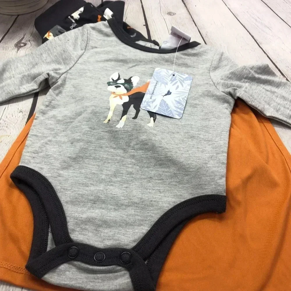 NWT Tommy Bahama set dogs in costume graphics bodysuit with cape joggers